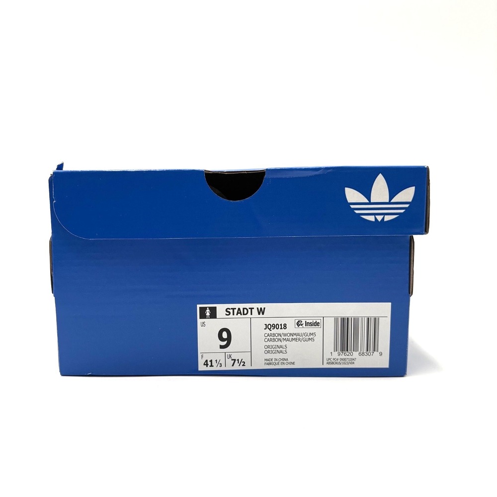 Adidas Originals Women's Size 9 Stadt Carbon/Gum Pink Shoes Sneakers JQ9018 NEW - Picture 6 of 6